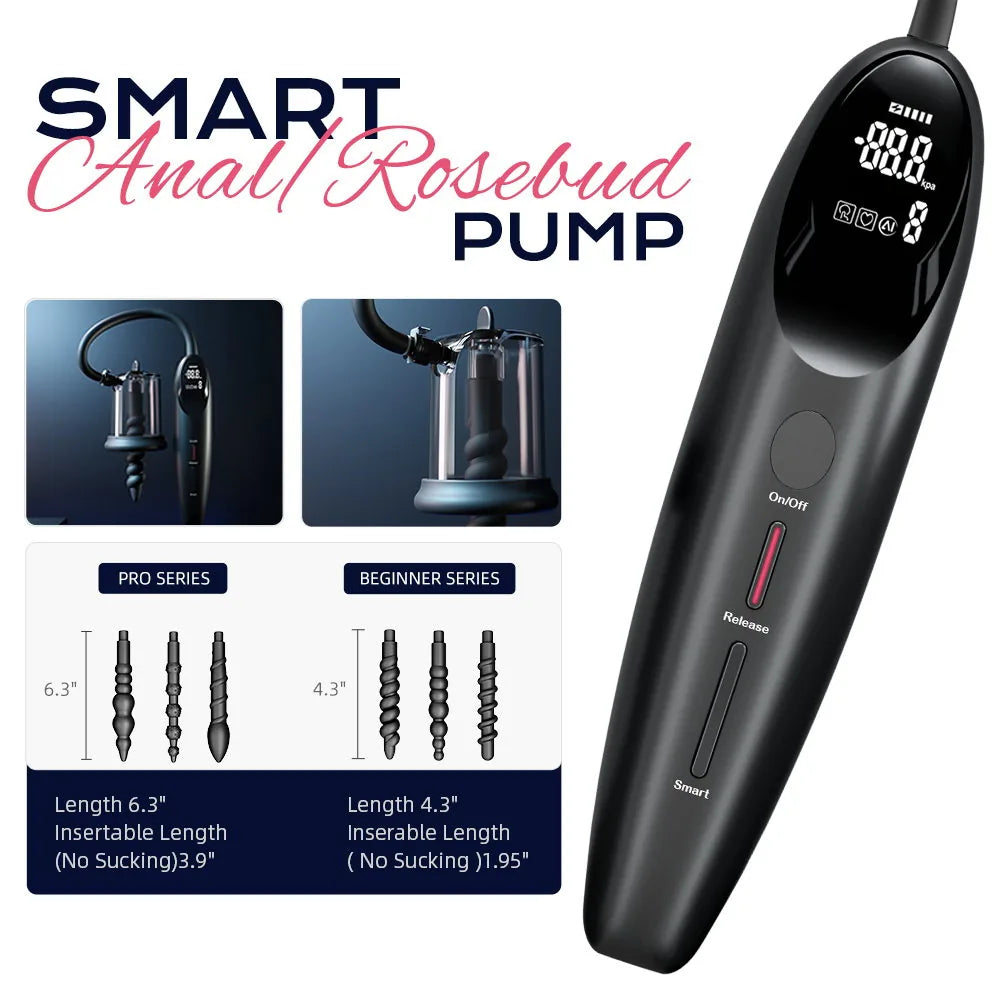 Anal Vacuum Massager white-background product view